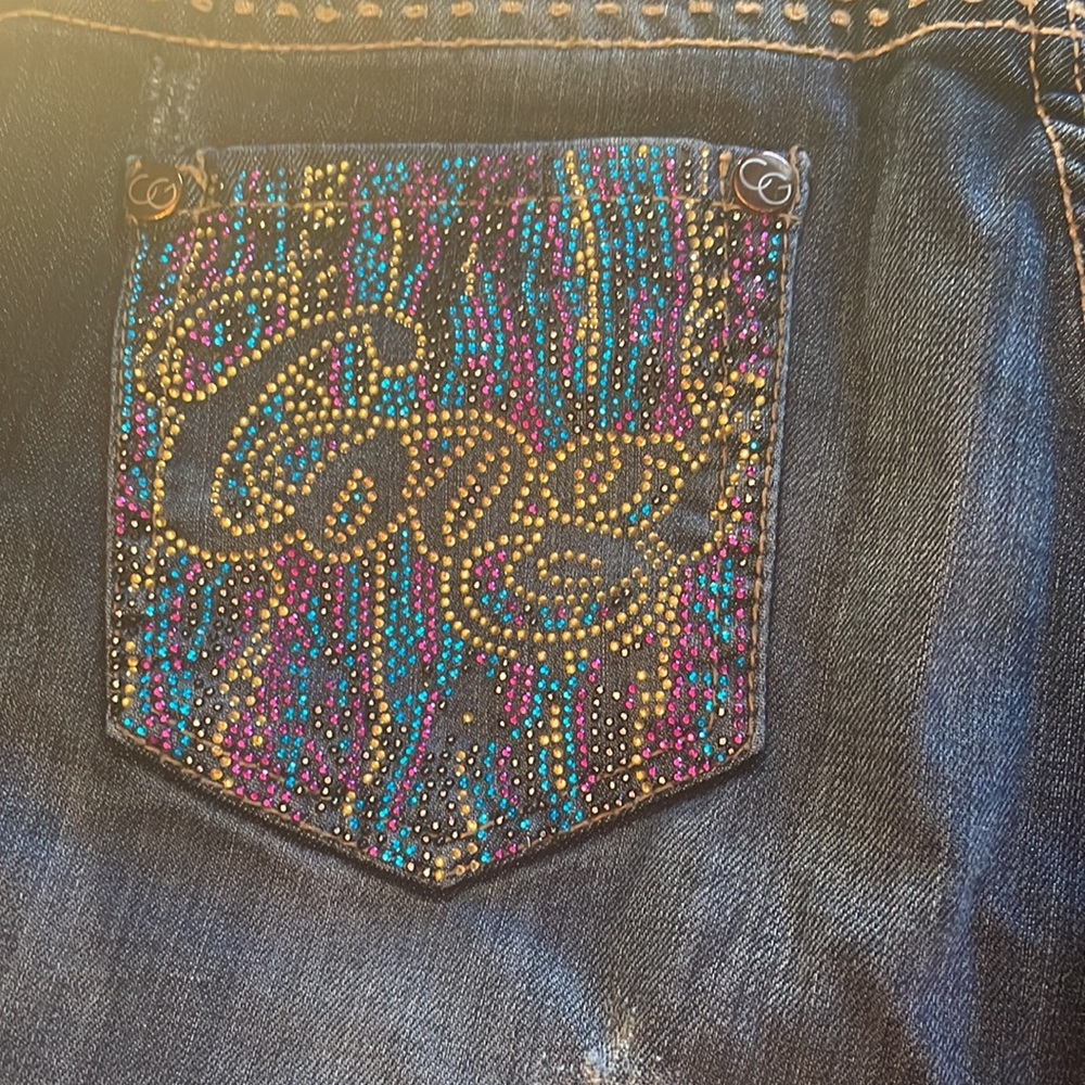 COOGI Distressed bling jeans - Picture 4 of 9